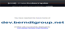 Tablet Screenshot of dev.berndtgroup.net